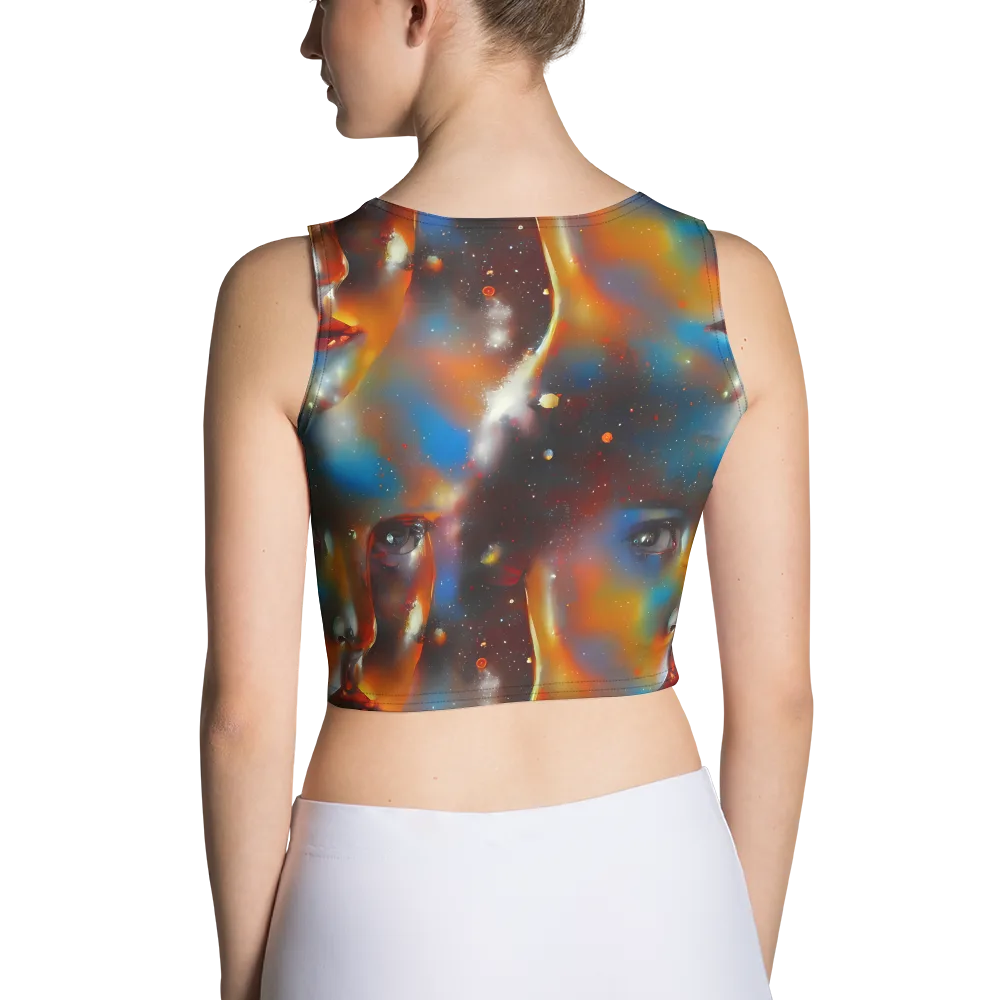 Celestial Vogue on Crop Top — Back