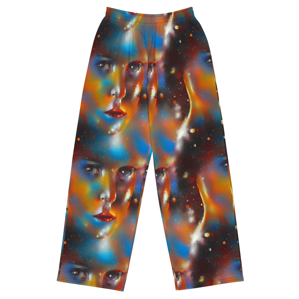 Celestial Vogue on Wide-Leg Pants — Front