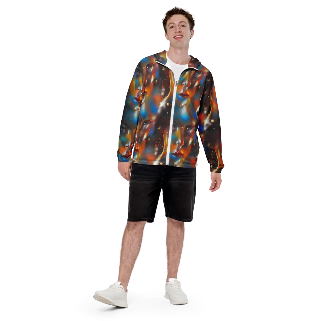 Celestial Vogue on Men's Windbreaker — Front