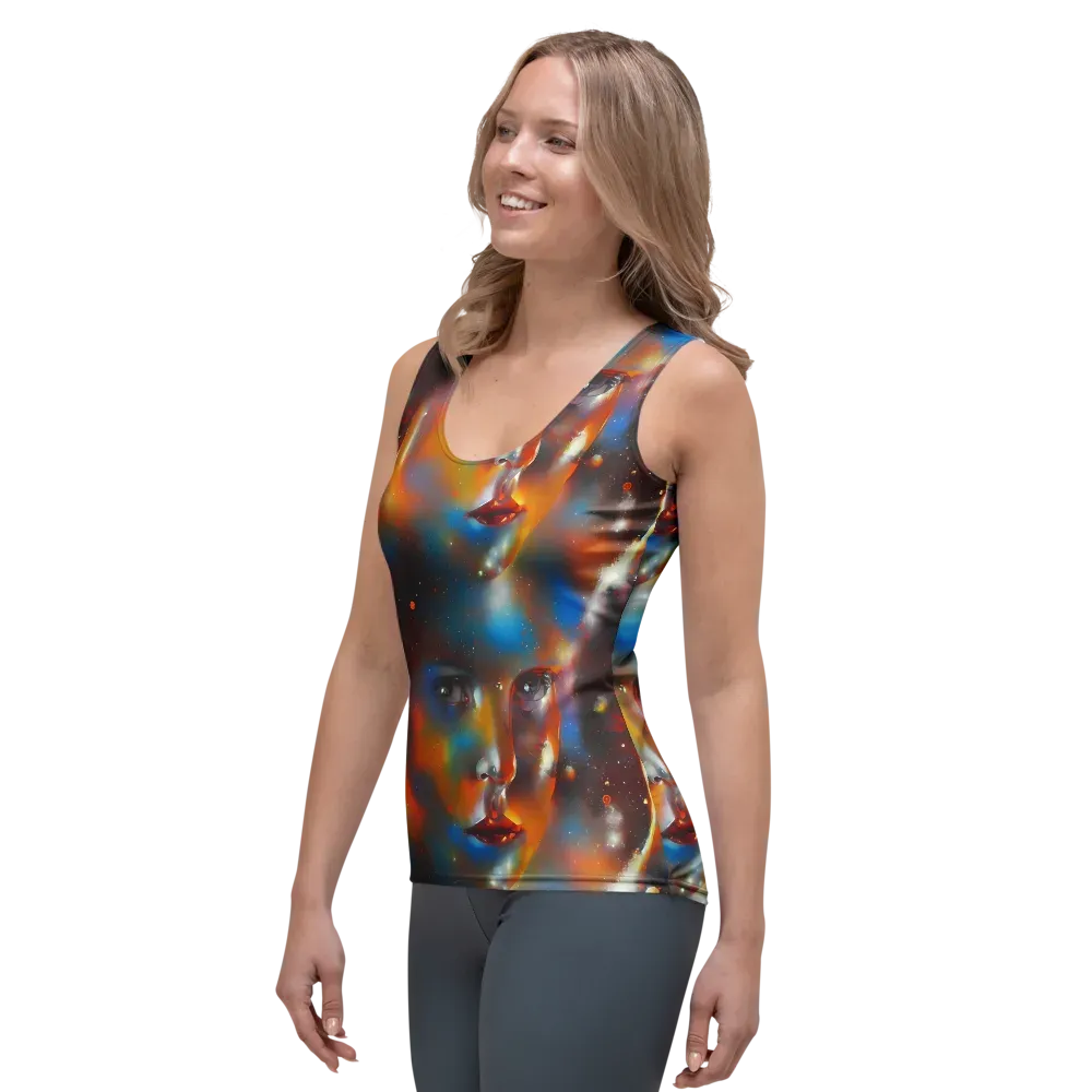 Celestial Vogue on Women's Tank Top — Left Front