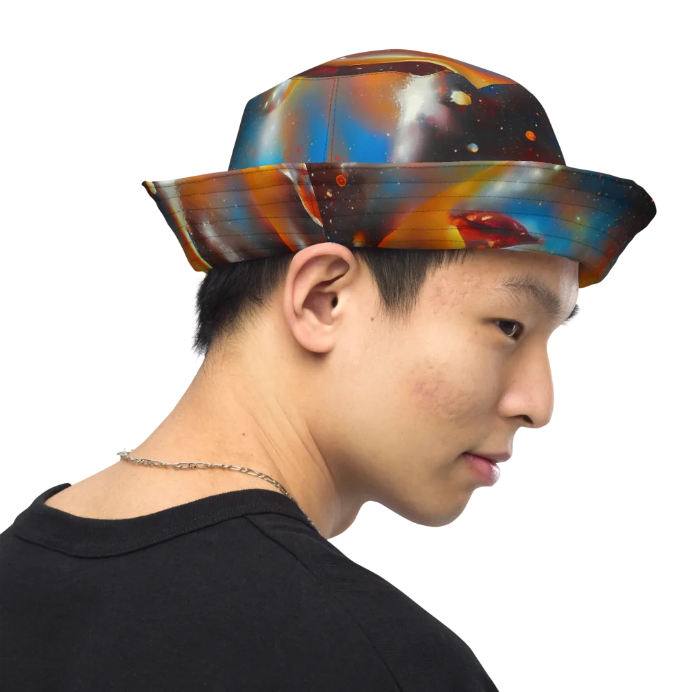 Celestial Vogue on Reversible Bucket Hat — Right Outside
