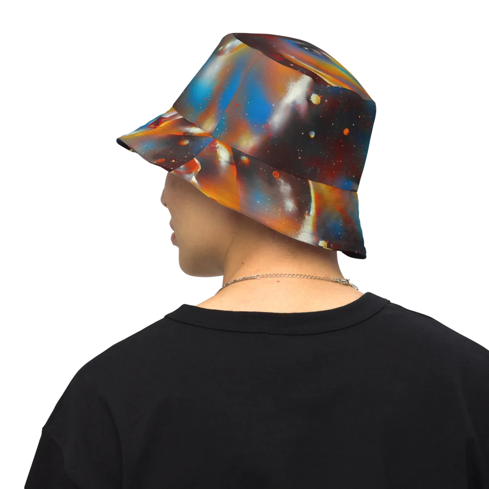 Celestial Vogue on Reversible Bucket Hat — Back Inside