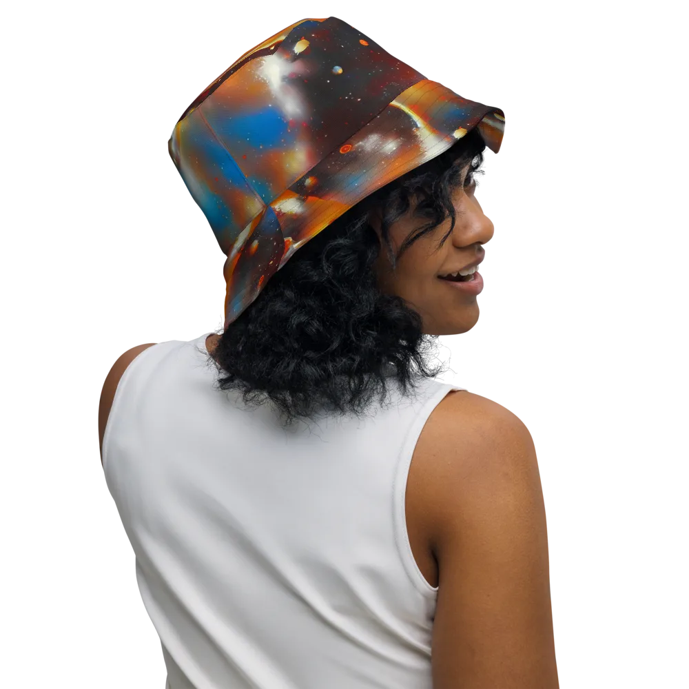 Celestial Vogue on Reversible Bucket Hat — Right Outside