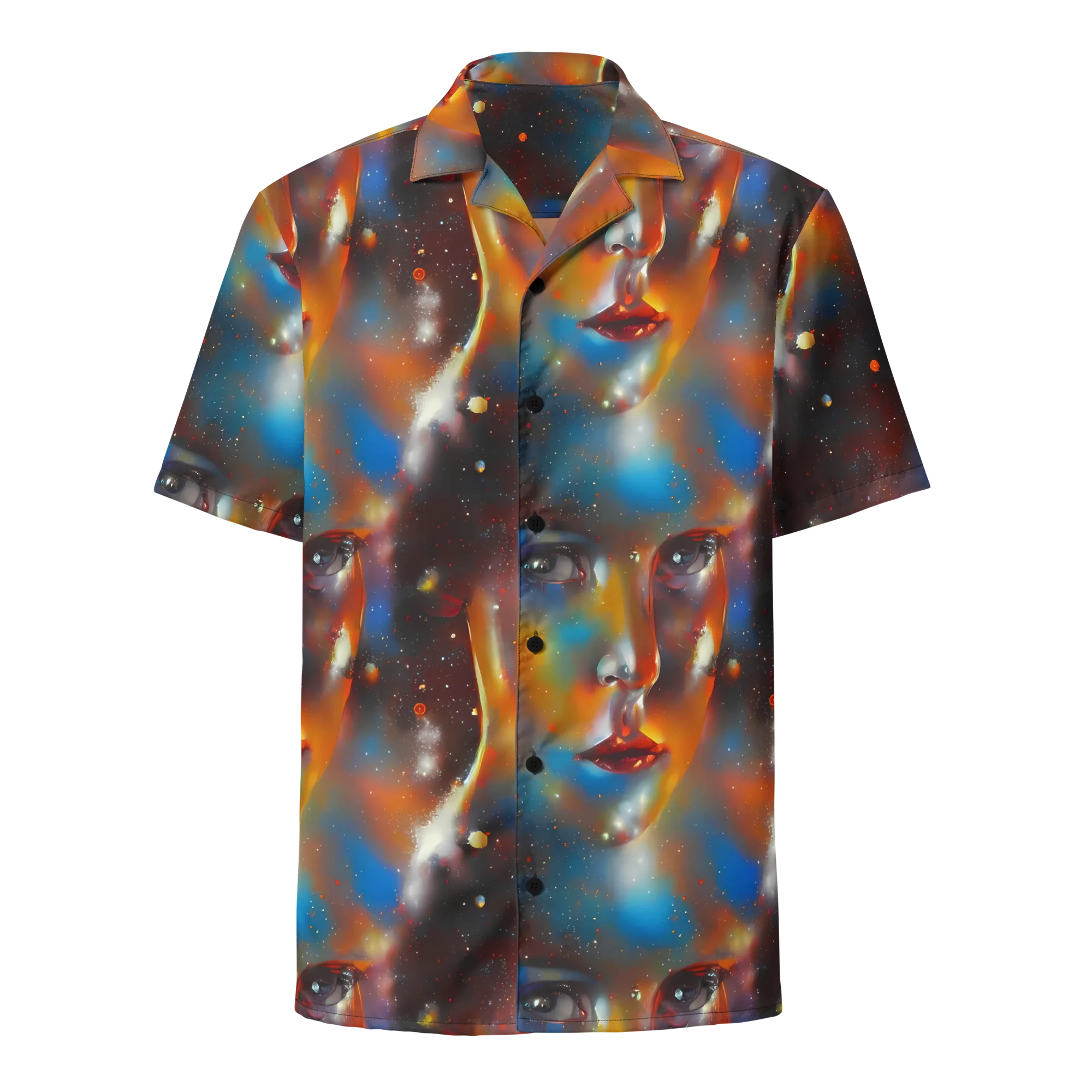 Celestial Vogue on Button Shirt — Front