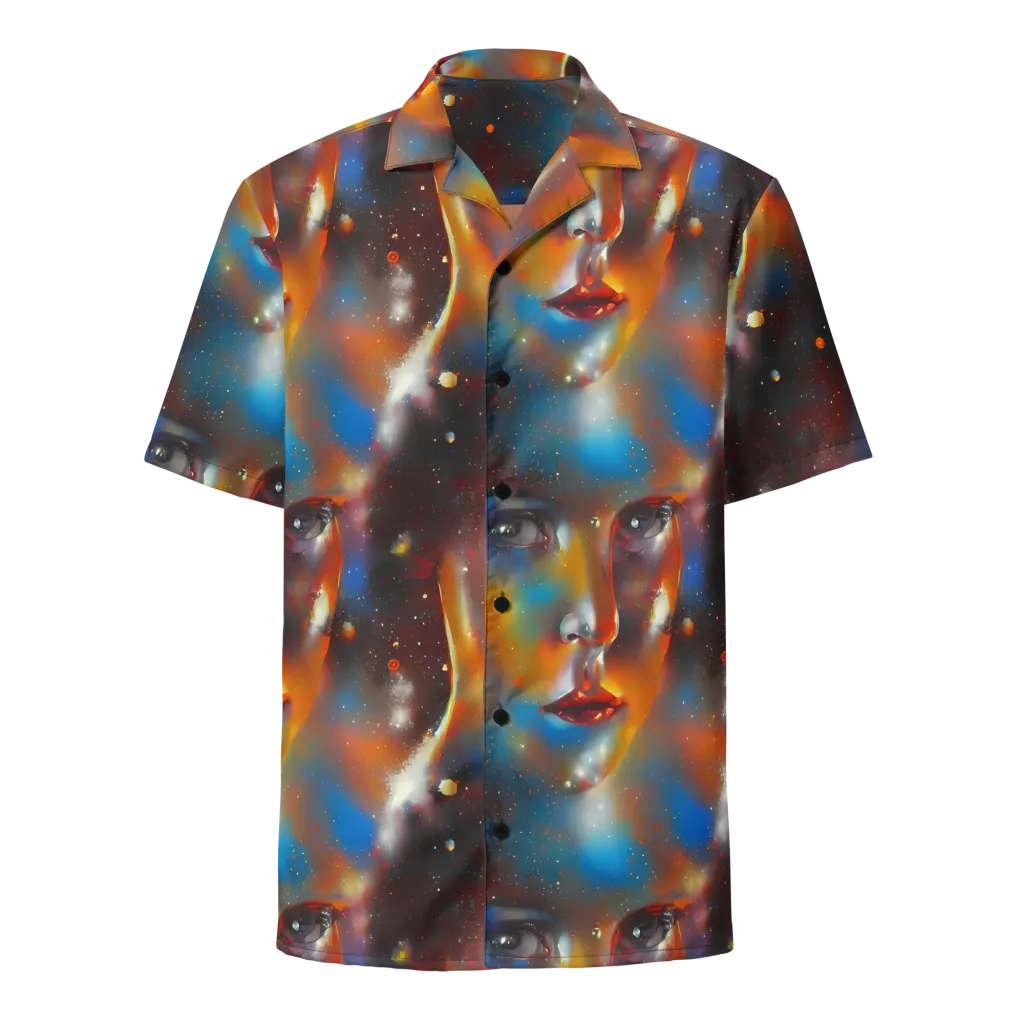 Celestial Vogue on Button Shirt — Front