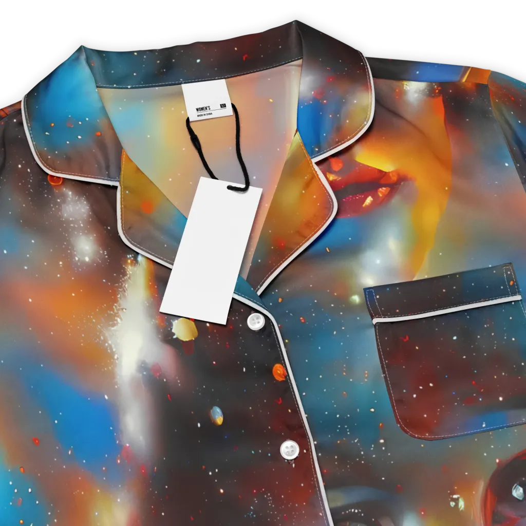 Celestial Vogue on Women's Short Sleeve Pajama Top — Product details