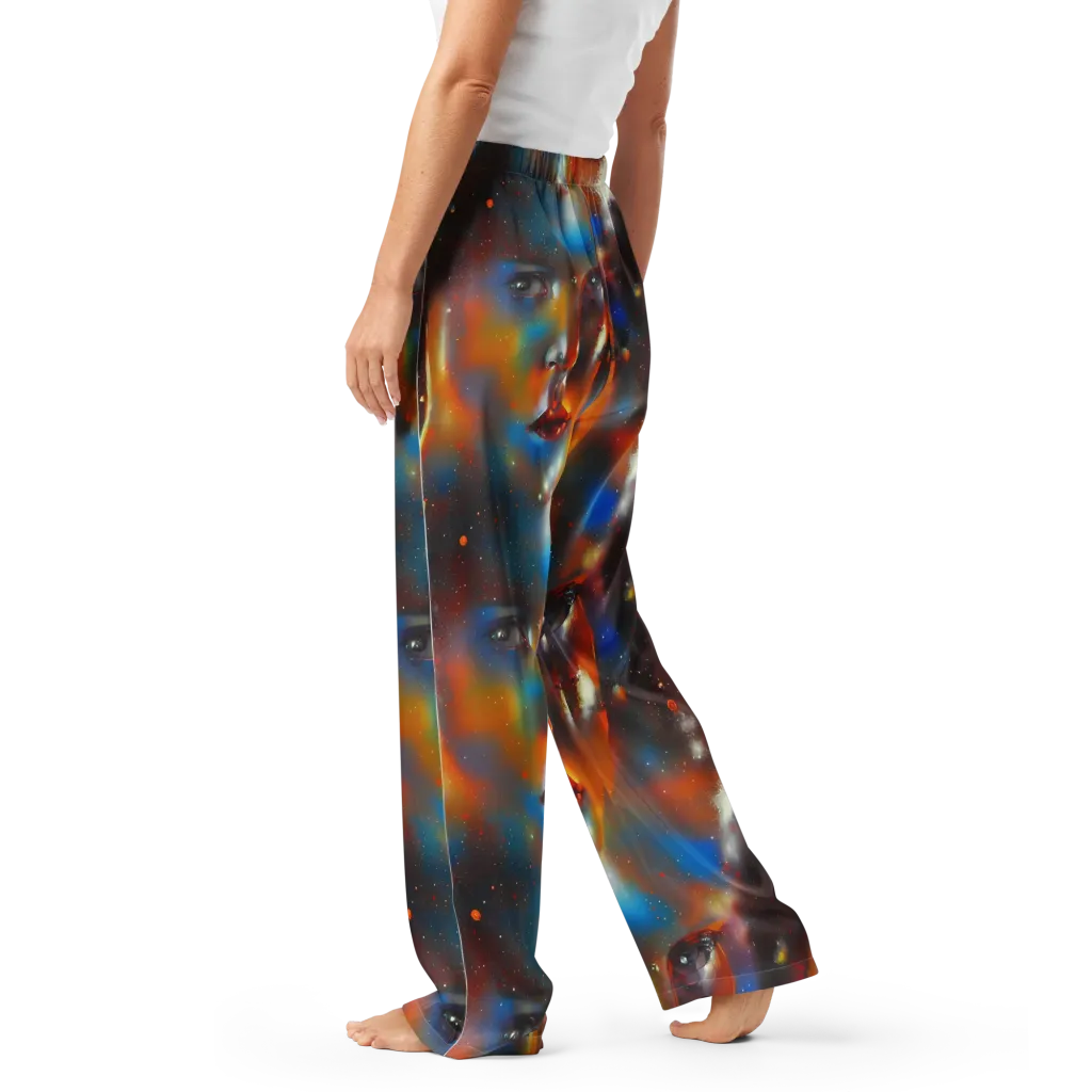 Celestial Vogue on Women's Pajama Pants — Left