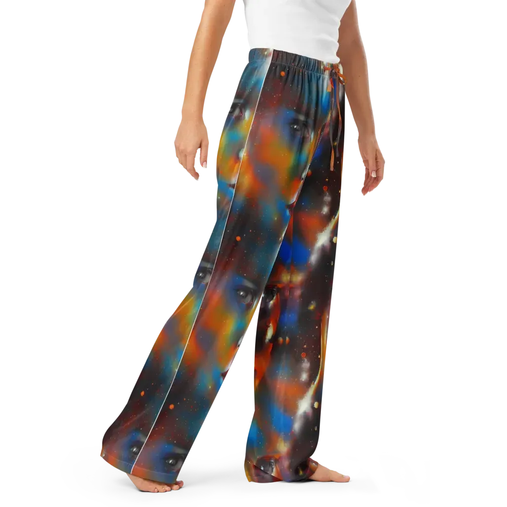 Celestial Vogue on Women's Pajama Pants — Right Front