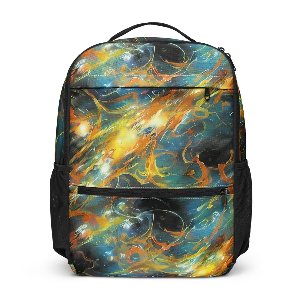 Cheng Wallis Whirl on Utility Backpack — Front