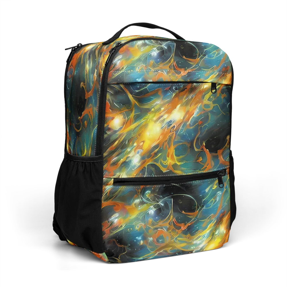 Cheng Wallis Whirl on Utility Backpack — Right Front