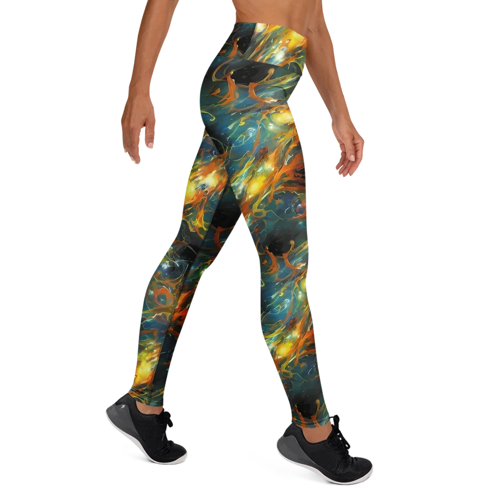 Cheng Wallis Whirl on Yoga Leggings — Right