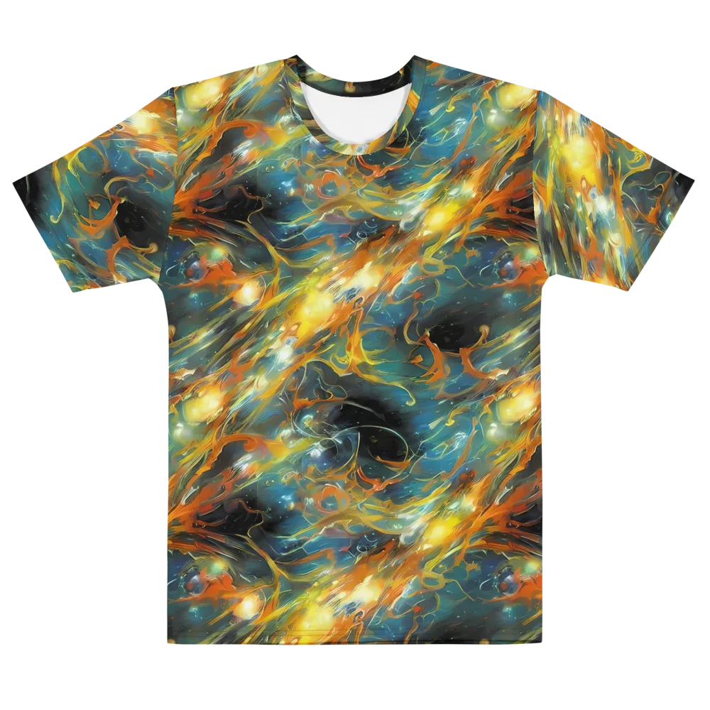 Cheng Wallis Whirl on Men's Cotton Crew Neck T-Shirt — Front