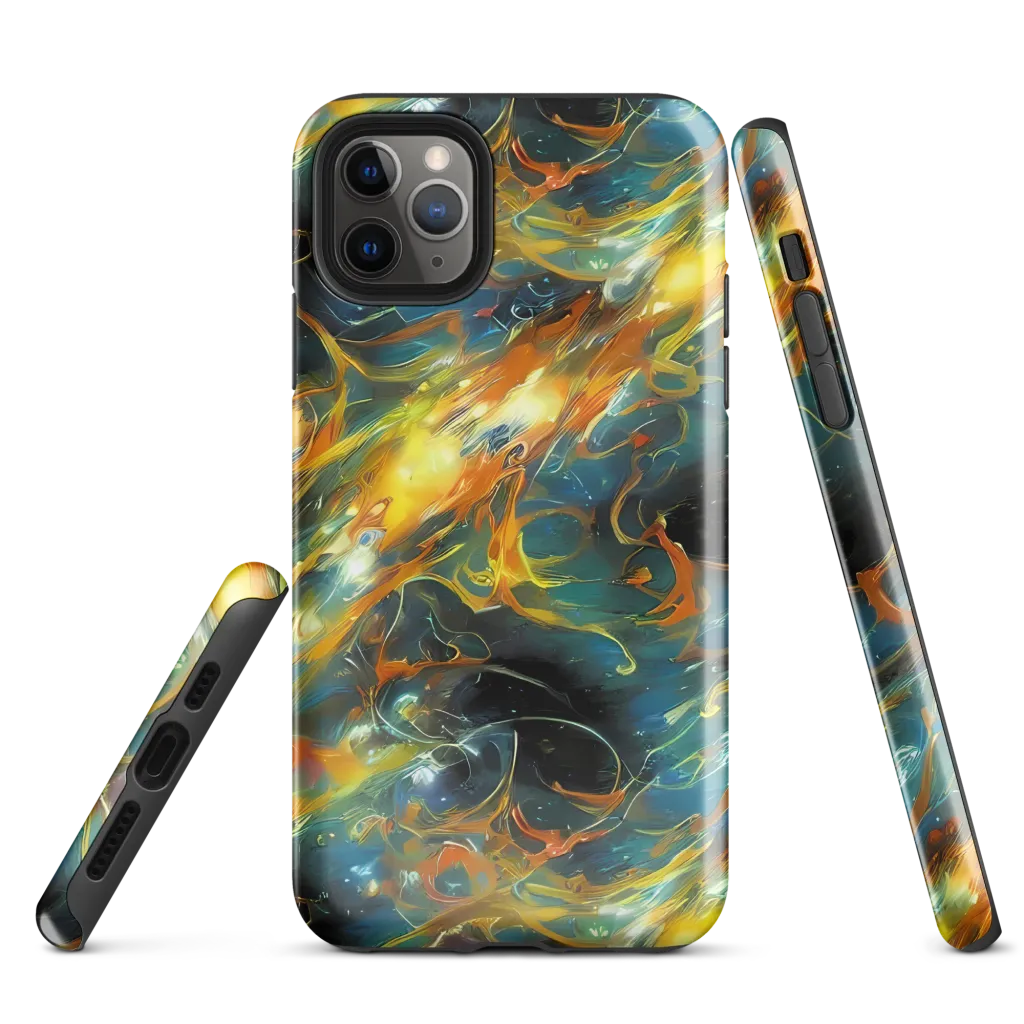 Cheng Wallis Whirl on Tough Case for iPhone® — Front