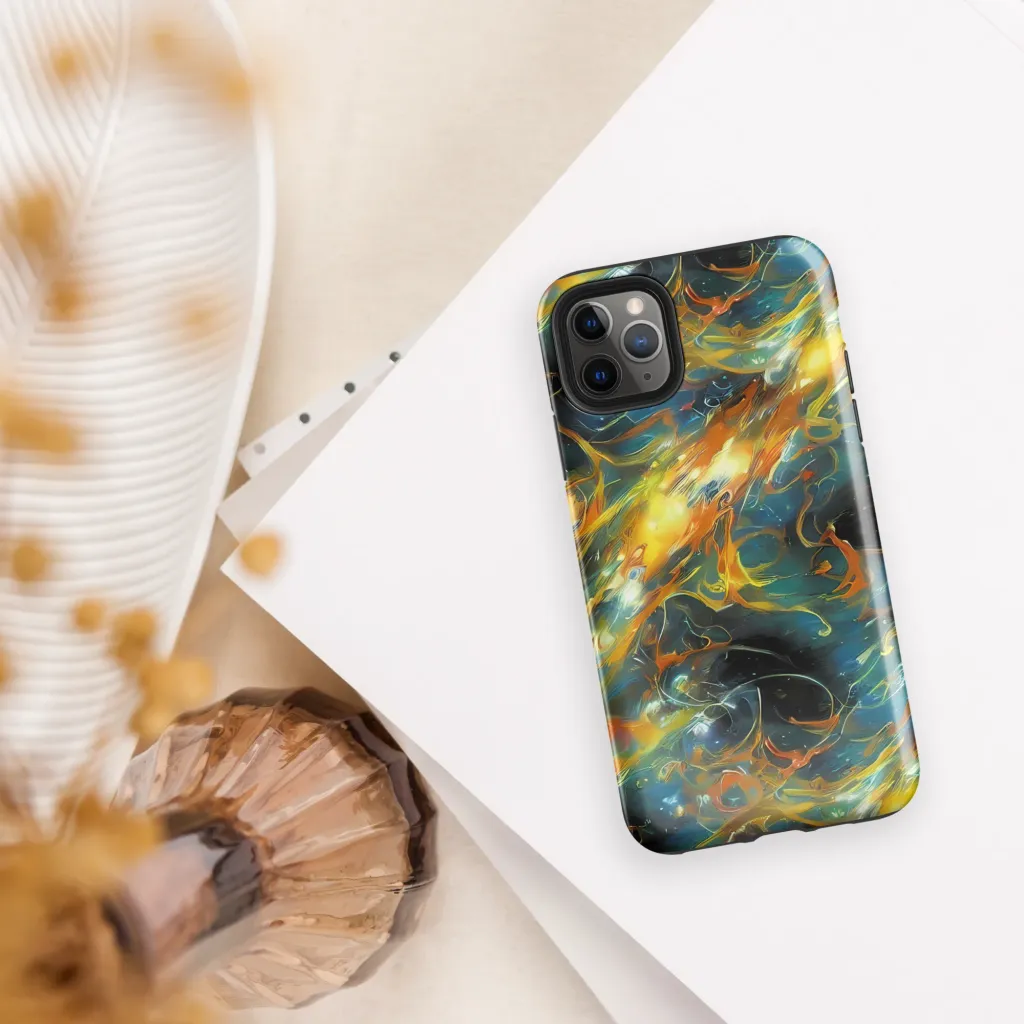 Cheng Wallis Whirl on Tough Case for iPhone® — Front