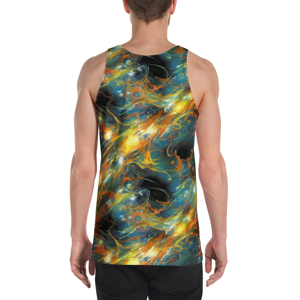 Cheng Wallis Whirl on Men's Tank Top — Back