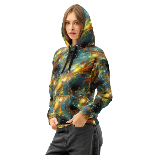 Cheng Wallis Whirl on a Cotton Hoodie