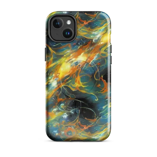 Cheng Wallis Whirl on a MagSafe Tough Case for iPhone®