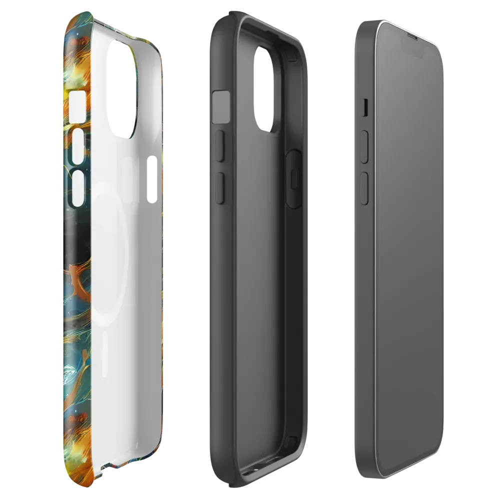 Cheng Wallis Whirl on MagSafe Tough Case for iPhone® — Front