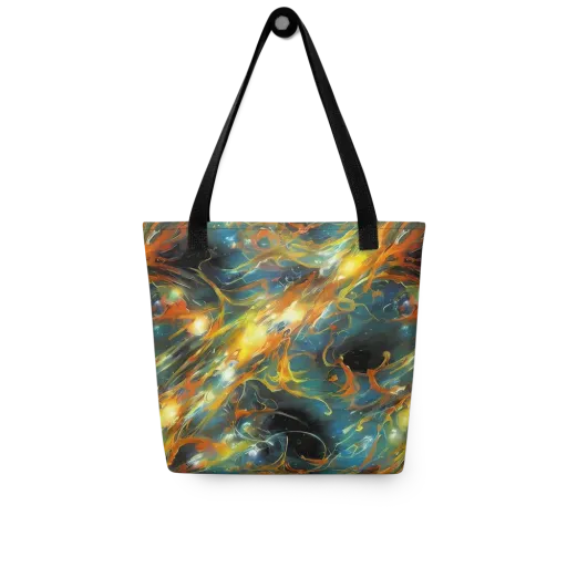 Cheng Wallis Whirl on a Tote Bag