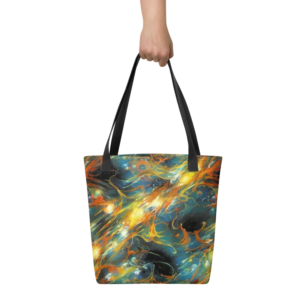 Cheng Wallis Whirl on Tote Bag — Front