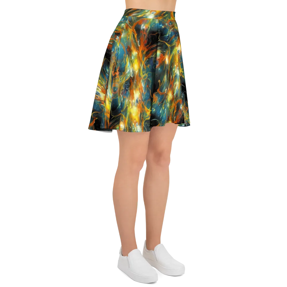 Cheng Wallis Whirl on Skater Skirt — Right