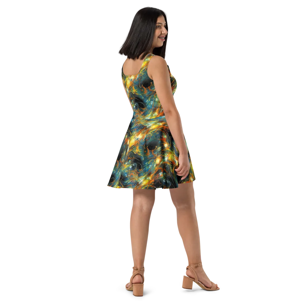 Cheng Wallis Whirl on Skater Dress — Right