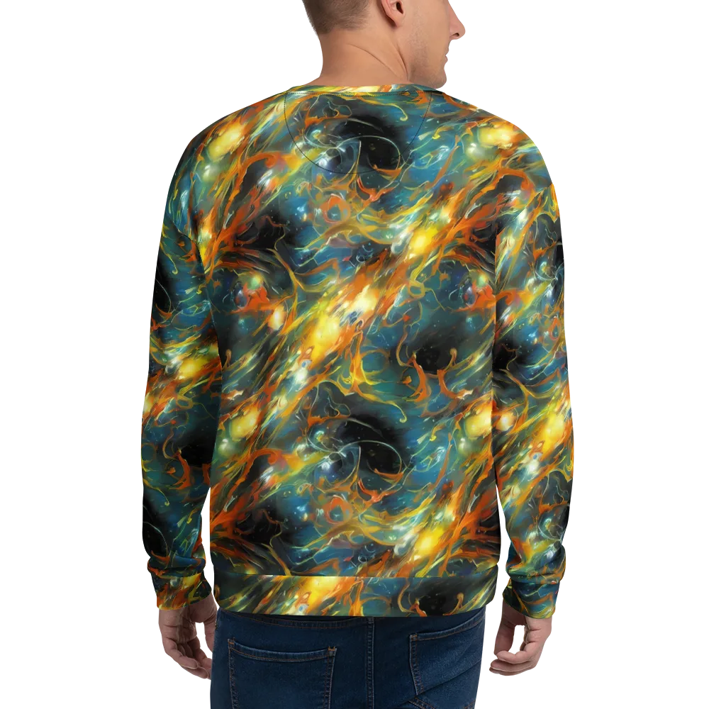 Cheng Wallis Whirl on Sweatshirt — Back
