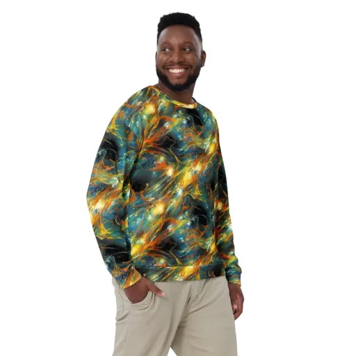 Cheng Wallis Whirl on a Sweatshirt