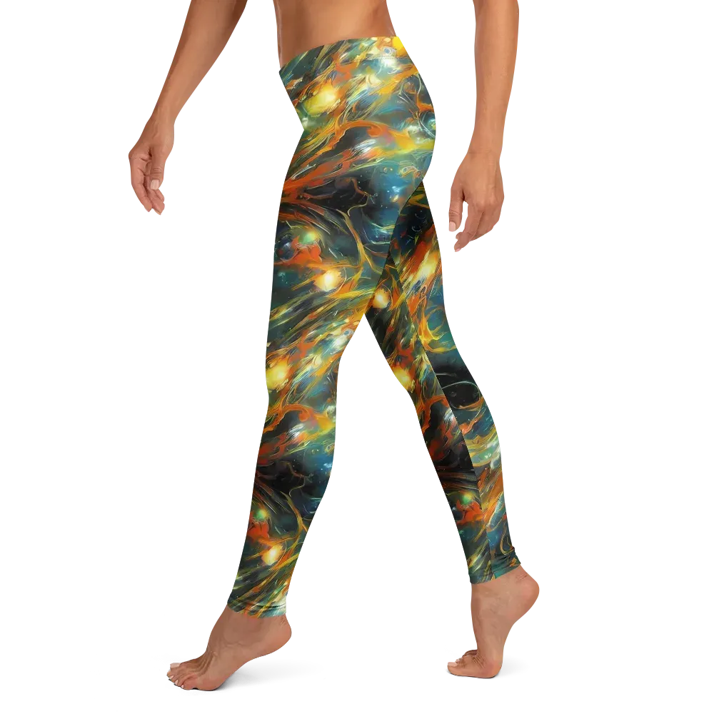 Cheng Wallis Whirl on Leggings — Left