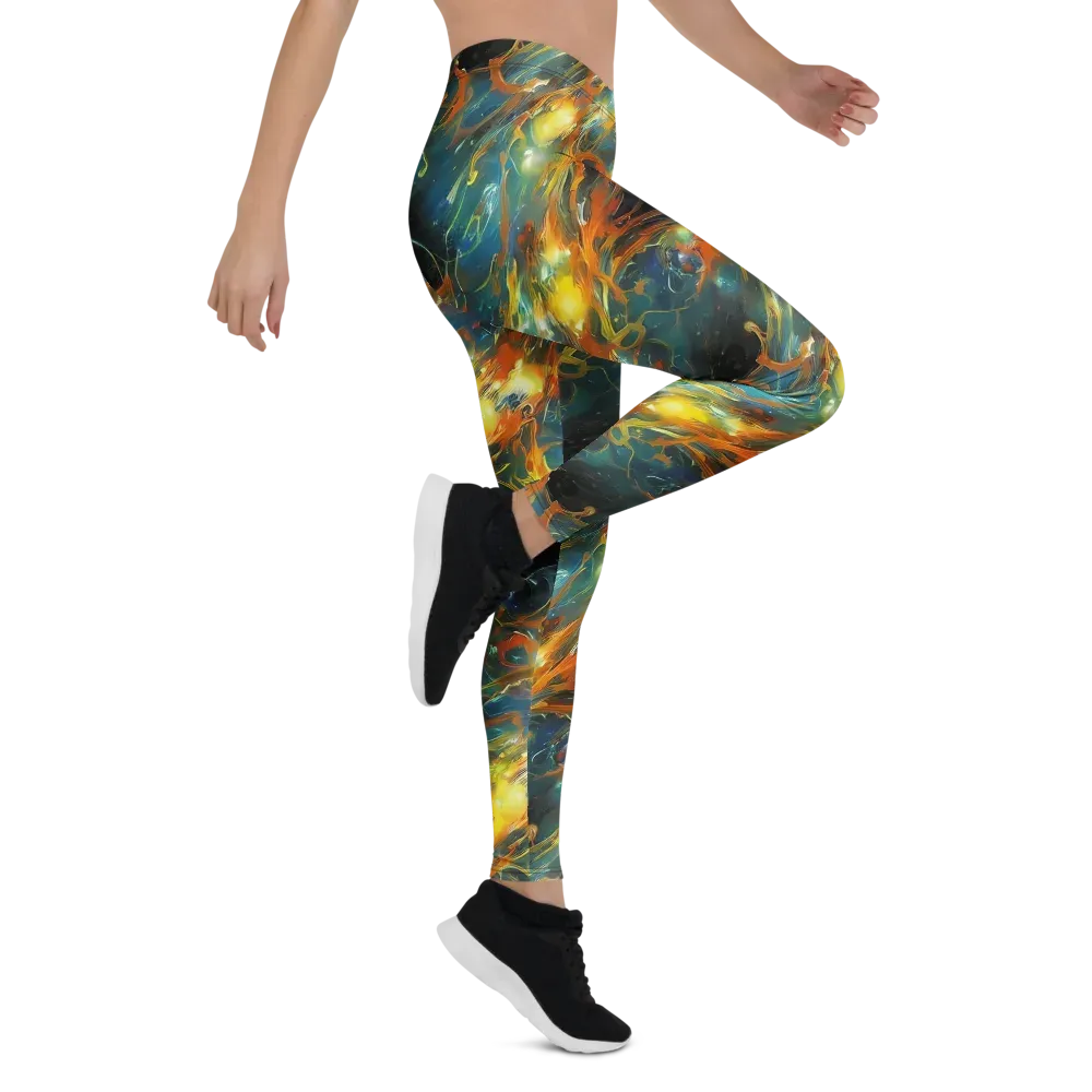 Cheng Wallis Whirl on Leggings — Right