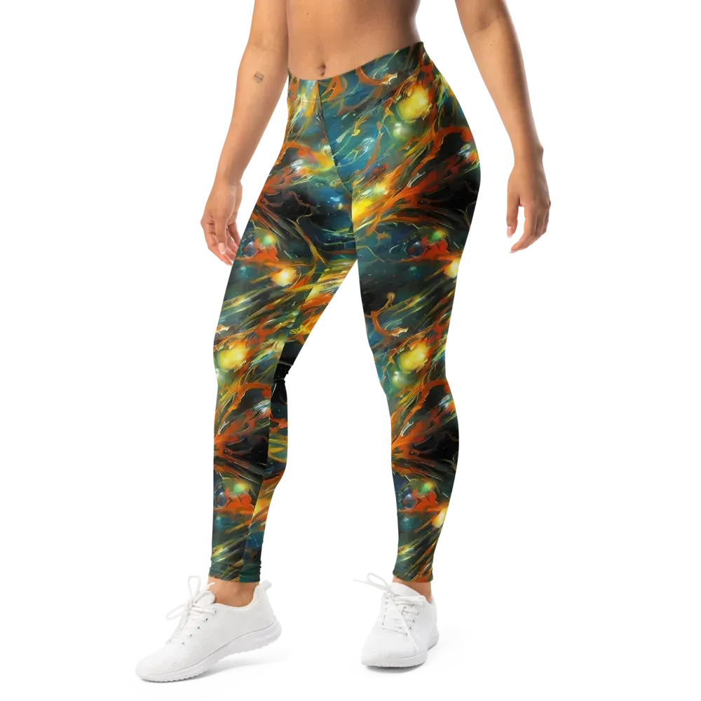 Cheng Wallis Whirl on Leggings — Left Front