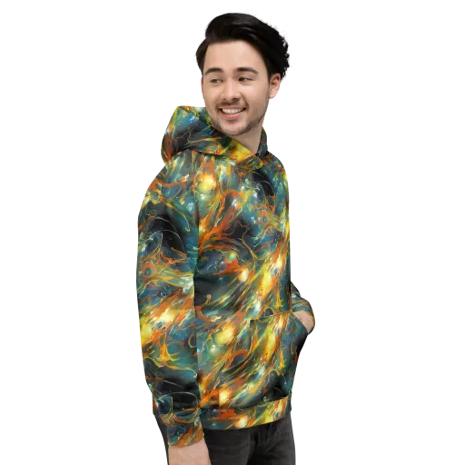Cheng Wallis Whirl on a Hoodie