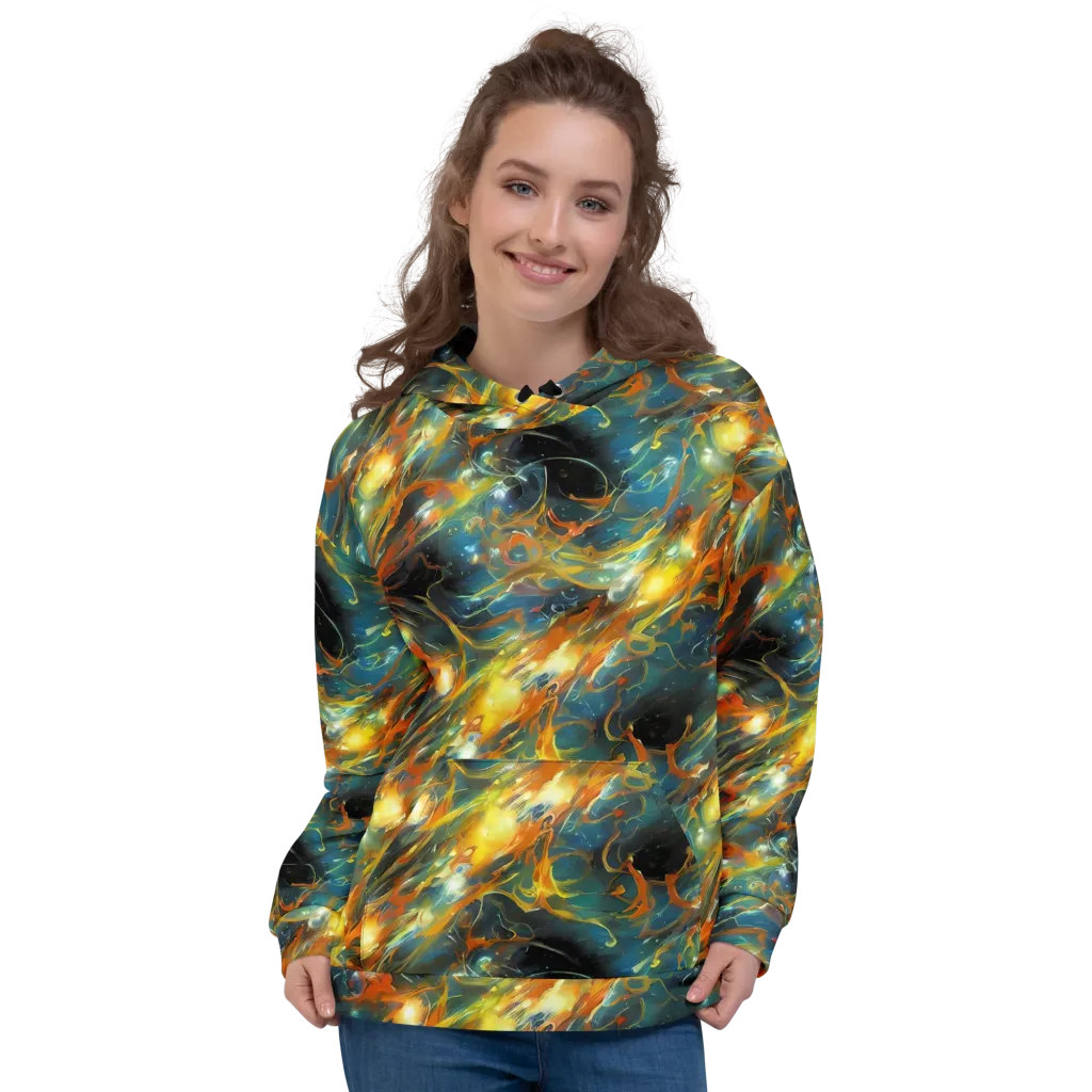 Cheng Wallis Whirl on Hoodie — Front