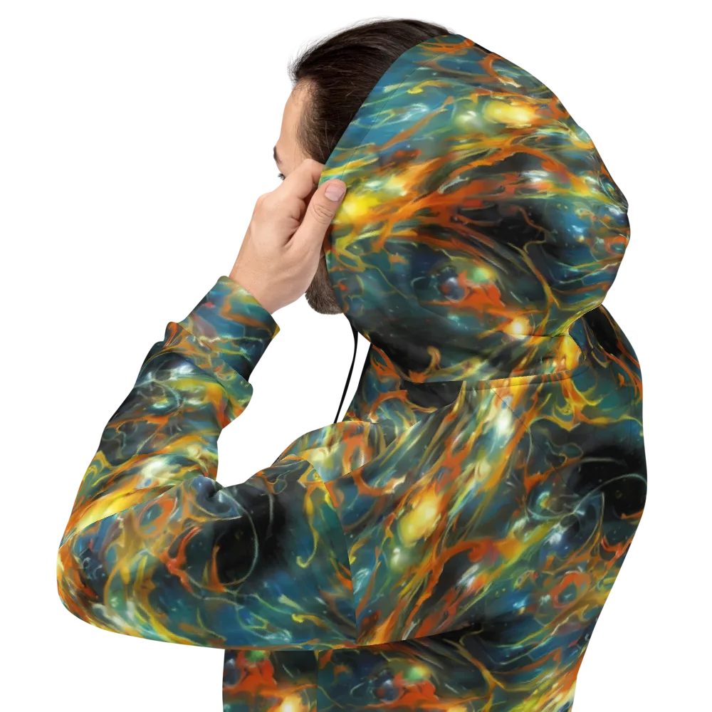 Cheng Wallis Whirl on Hoodie — Back
