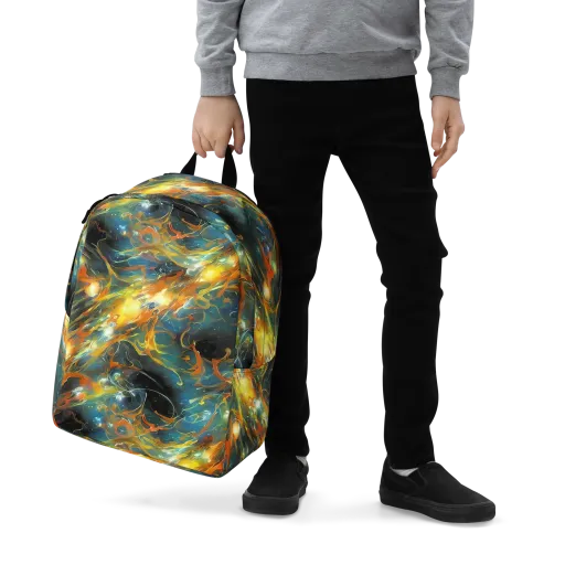 Cheng Wallis Whirl on a Minimalist Backpack
