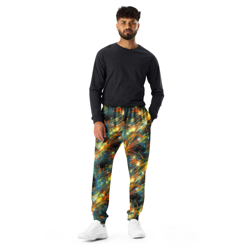 Cheng Wallis Whirl on Men's Joggers — Front