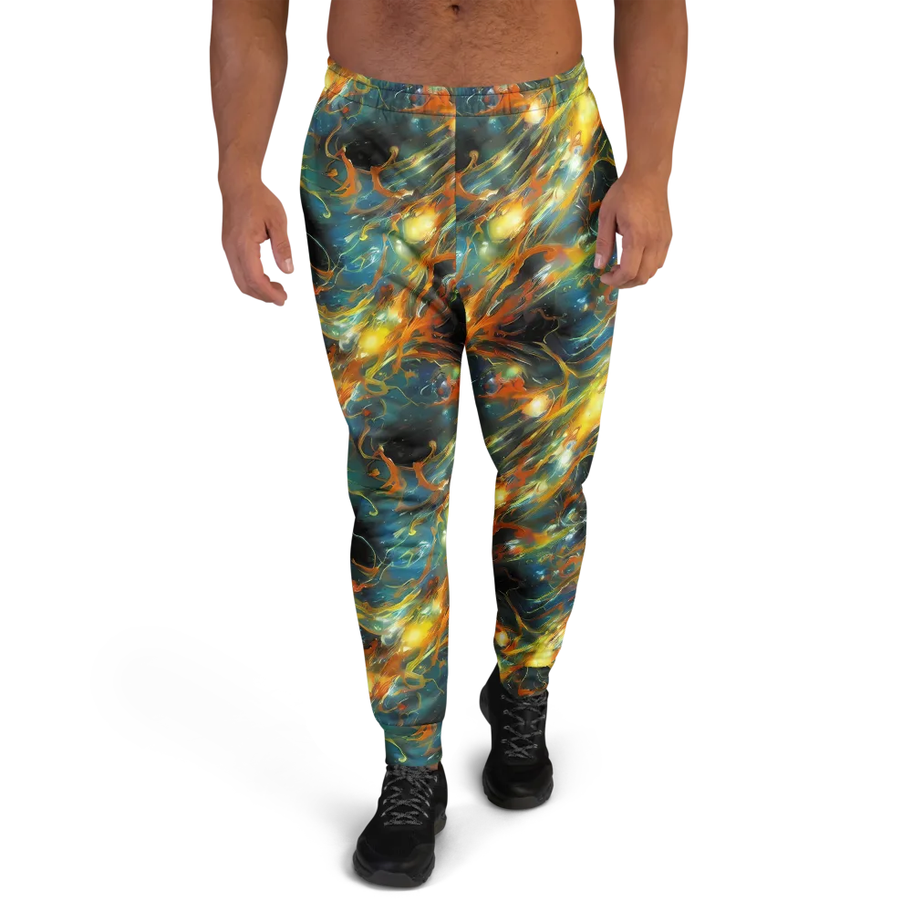 Cheng Wallis Whirl on Men's Joggers — Front