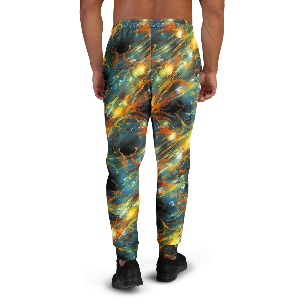 Cheng Wallis Whirl on Men's Joggers — Back
