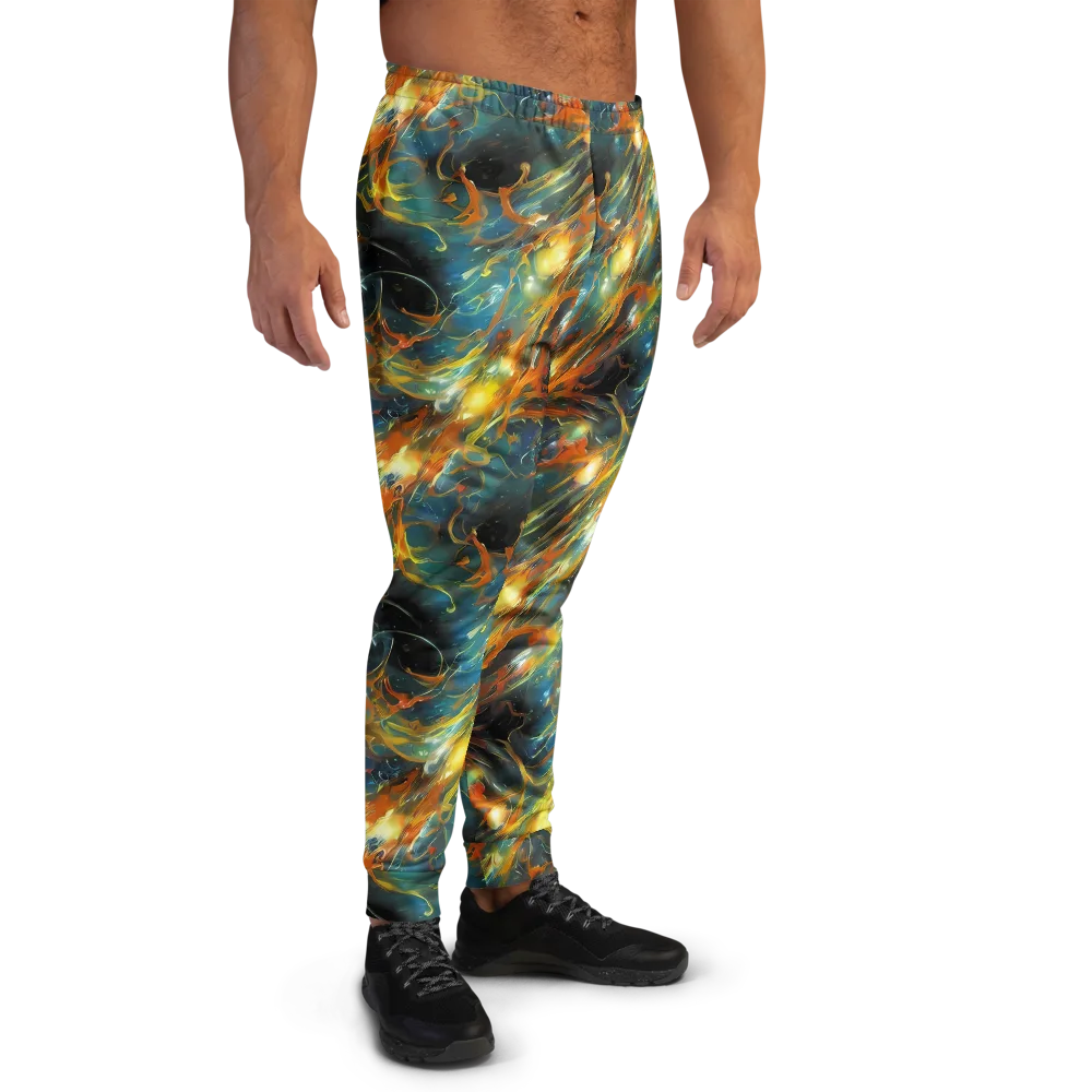 Cheng Wallis Whirl on Men's Joggers — Right