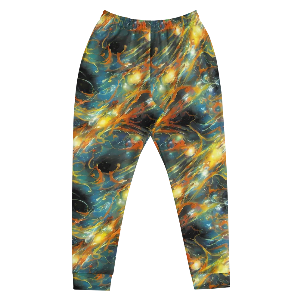 Cheng Wallis Whirl on Men's Joggers — Front