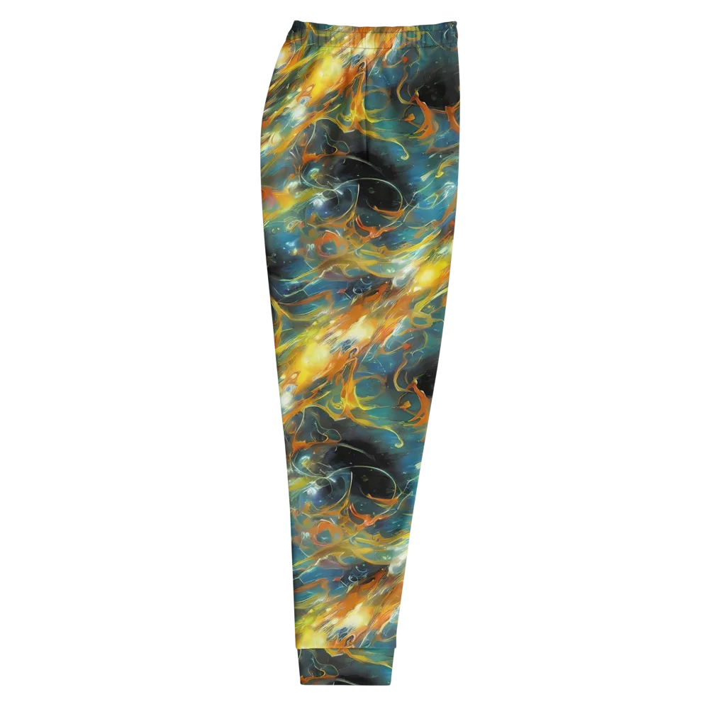 Cheng Wallis Whirl on Men's Joggers — Right