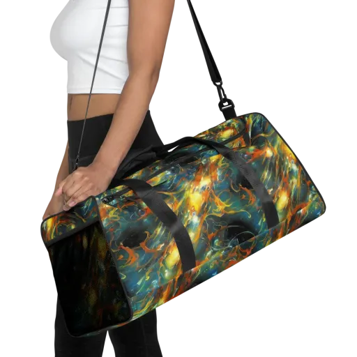 Cheng Wallis Whirl on a Duffle Bag