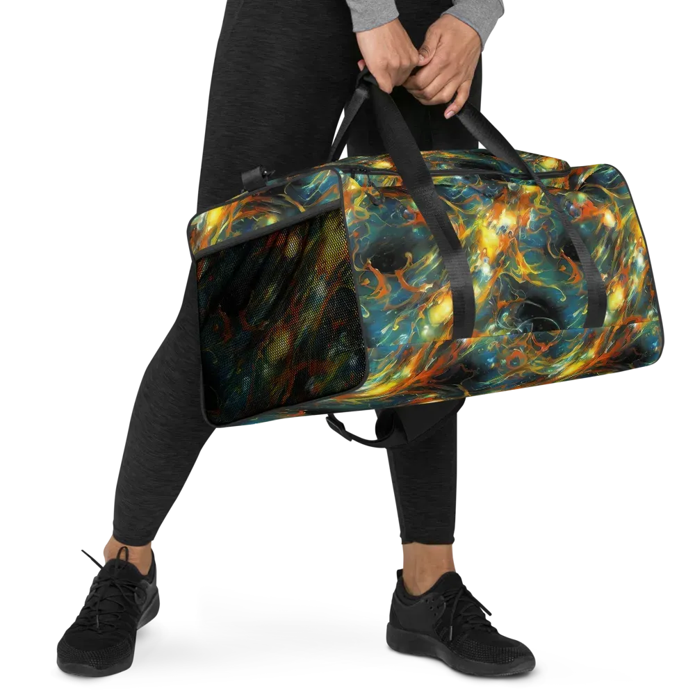 Cheng Wallis Whirl on Duffle Bag — Right Front