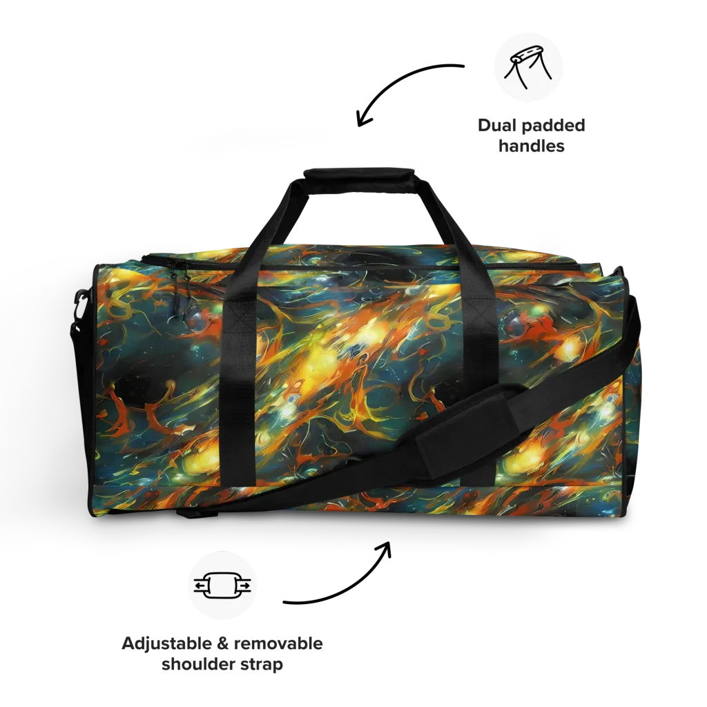 Cheng Wallis Whirl on Duffle Bag — Front