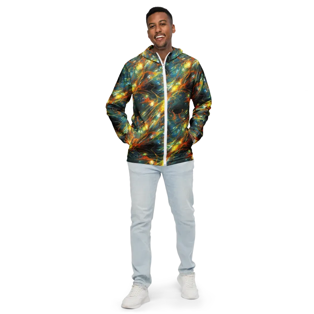 Cheng Wallis Whirl on Men's Windbreaker — Front