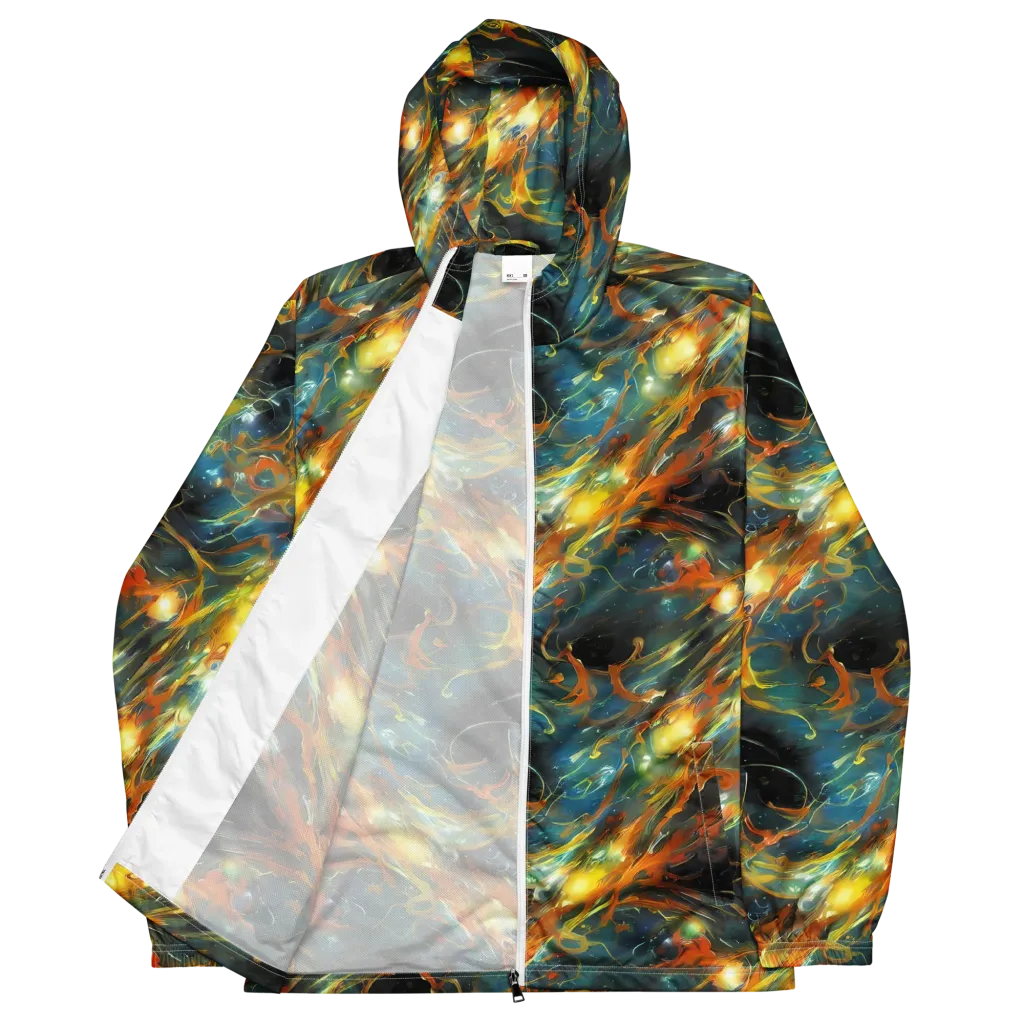 Cheng Wallis Whirl on Men's Windbreaker — Front