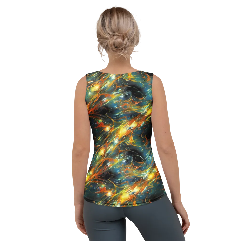 Cheng Wallis Whirl on Women's Tank Top — Back