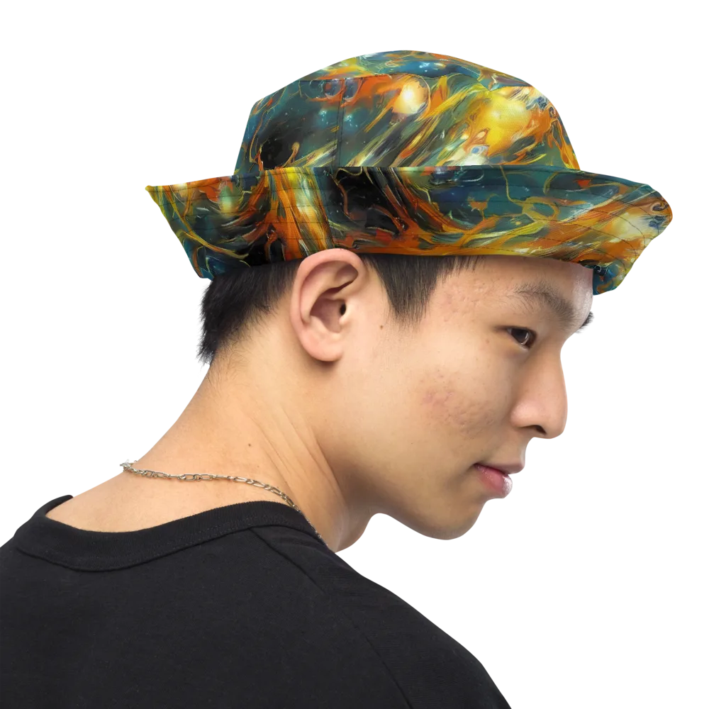 Cheng Wallis Whirl on Reversible Bucket Hat — Right Outside
