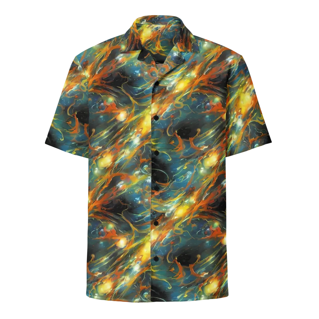 Cheng Wallis Whirl on Button Shirt — Front