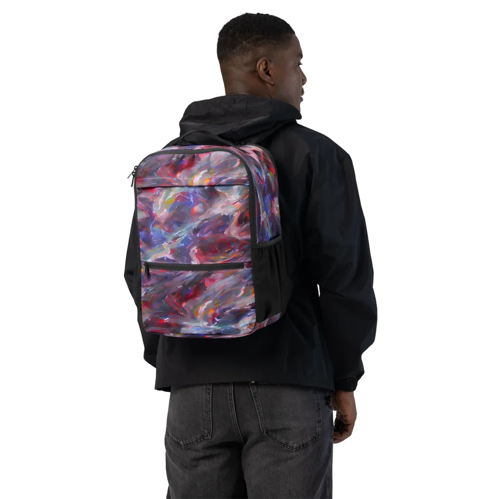 Nihei Nightscape on Utility Backpack — Back